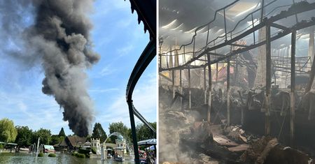 Europa-Park w ogniu. Pożar w największym parku rozrywki w Niemczech