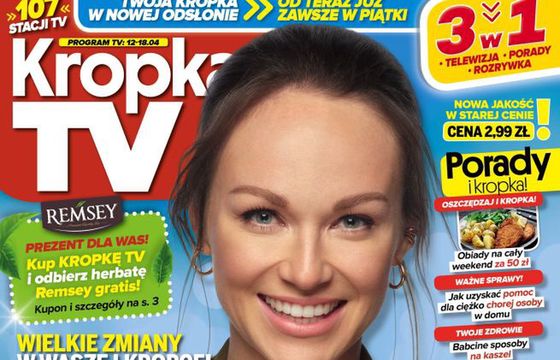 Biedronka z „Kropką TV” w nowej odsłonie. Inny dzień ukazywania się