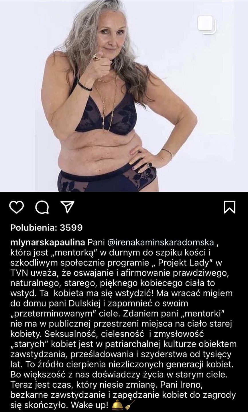 Paulina Młynarska o Irenie Kamińskiej-Radomskiej