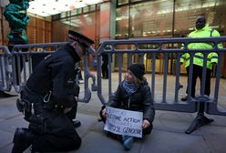 Greta Thunberg poparła propalestyńską grupę. Została aresztowana