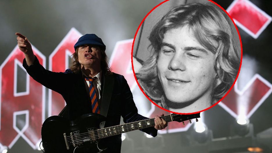 Na zdjęciu Angus Young i Paul Matters, który w 1976 roku zastąpił basistę Larry'ego Van Kriedta