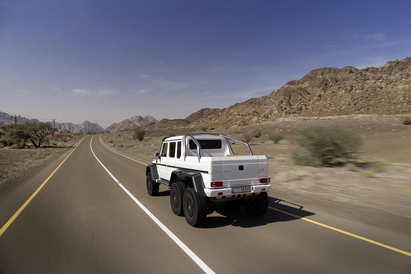 Mercedes-Benz G63 AMG 6x6 - terenowy potwór [galeria] 8