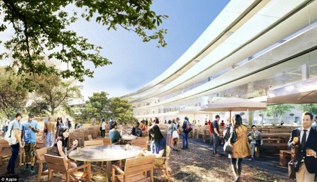 Apple Campus 2 jadalnia