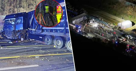 26 rannych, 50 aut. Polak urządził piekło na niemieckiej autostradzie