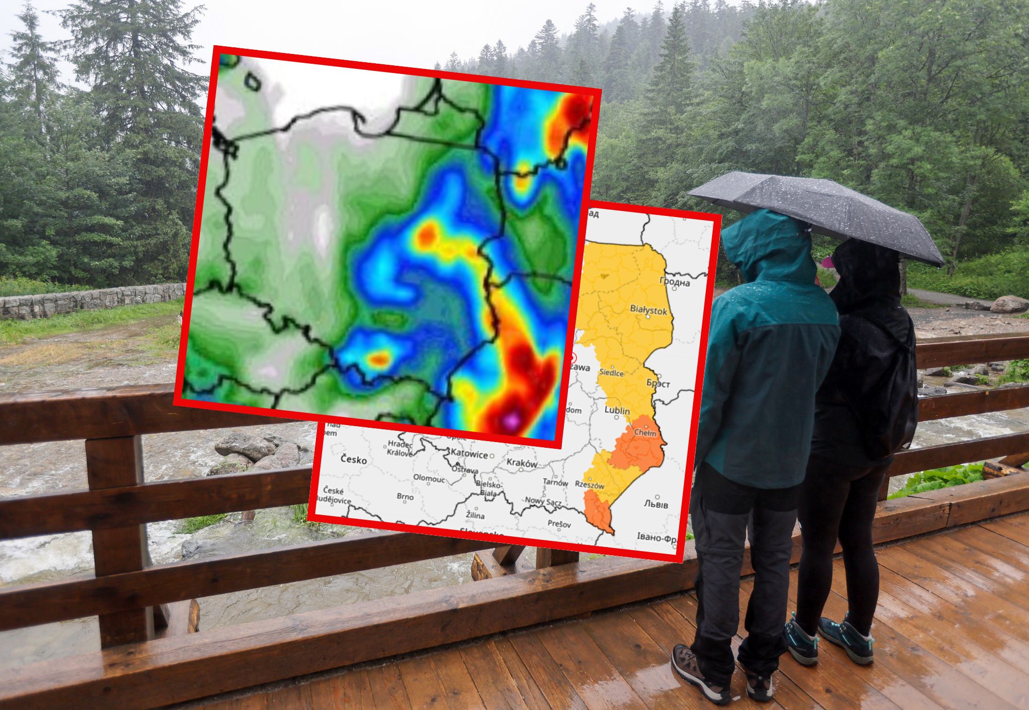 Intensywne opady nad Polską