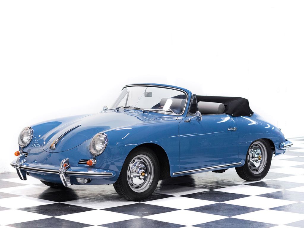 1961 Porsche 356 B 1600 Super Cabriolet by Reutter