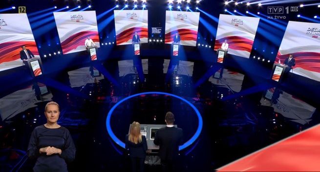 Debata przedwyborcza dostępna w TVP VOD, ale niełatwo ją znaleźć