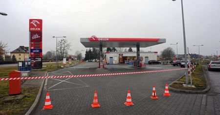 Rymań. Sąd zdecydował w sprawie kobiety, która zdemolowała stację paliw