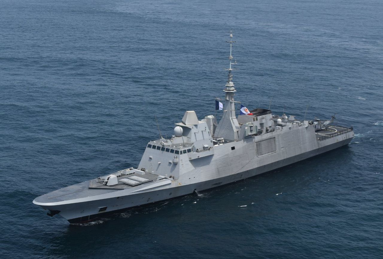 French FREMM frigate takes down two drones over the Red Sea