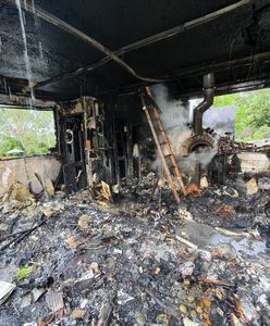 Pożar restauracji we Władysławowie. Kultowy lokal w zgliszczach