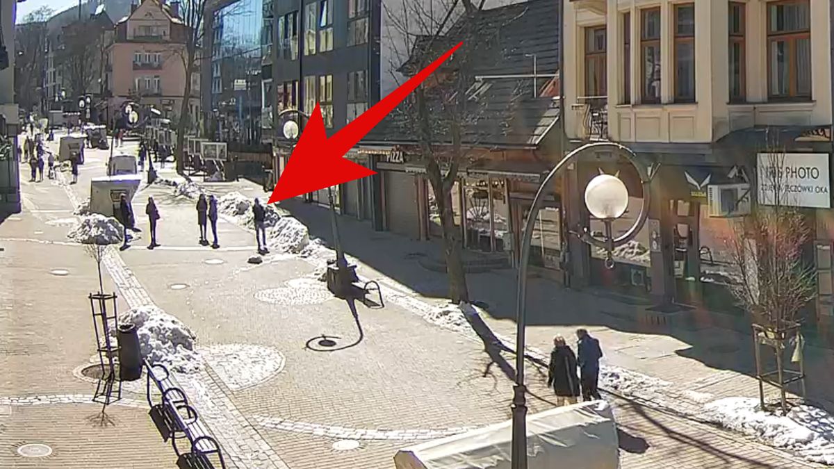 Ujęcie z Zakopanego.