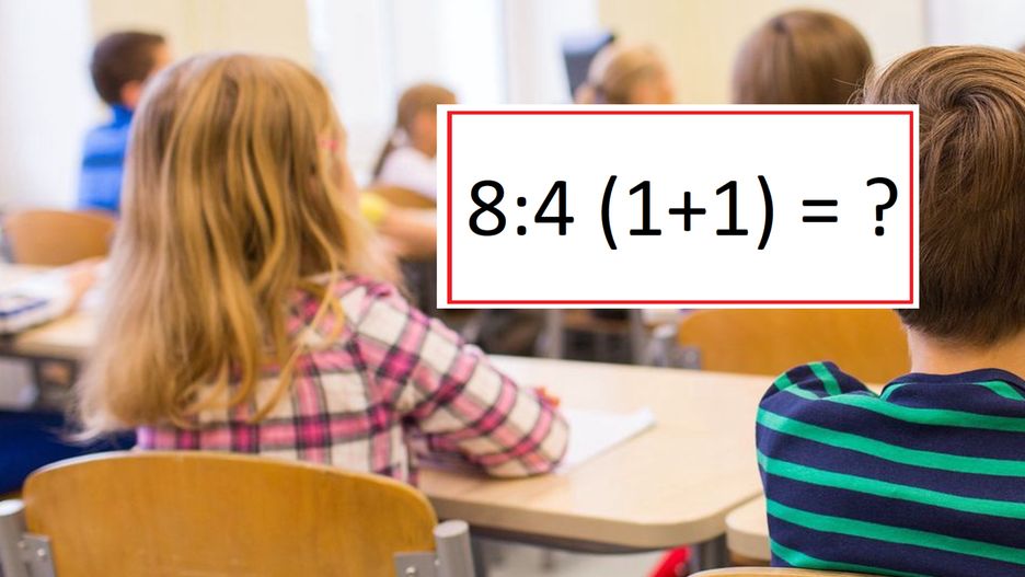 Zadanie z matematyki na poziomie podstawówki sprawia kłopot dorosłym