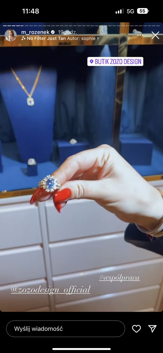 Małgorzata Rozenek świętuje dobry rok