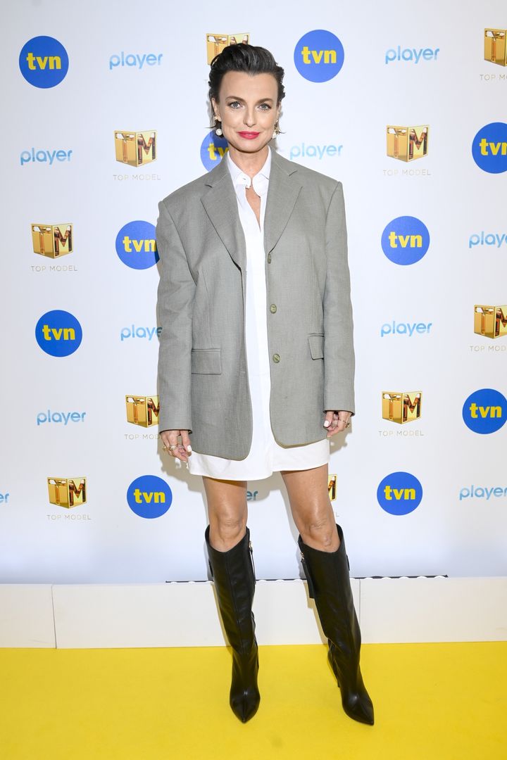 Katarzyna Sokołowska dwa tygodnie po porodzie wystąpiła na konferencji TVN