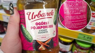 Na półce w Dino znalazłam ogórki po japońsku. Od razu sprawdziłam ich skład