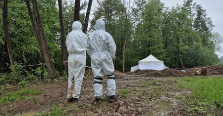Ukraina wstrzymała ekshumacje? Ministerstwo dementuje