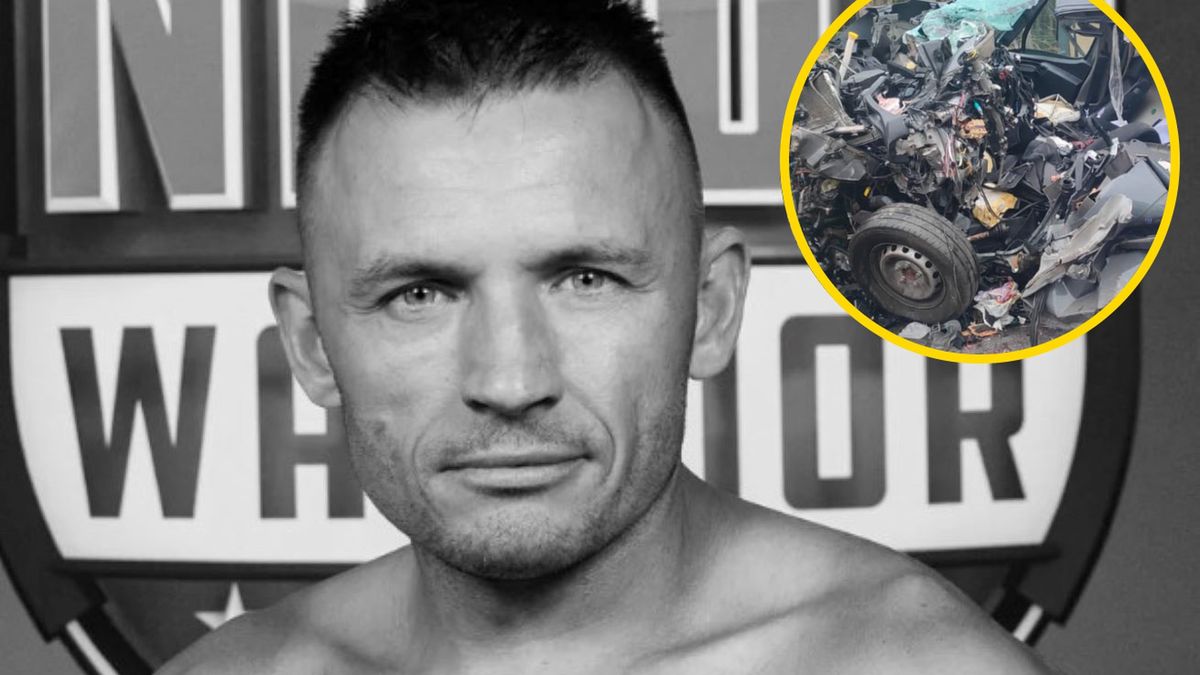 Policja pokazała zdjęcia z miejsca wypadku Piotra Zabawskiego 