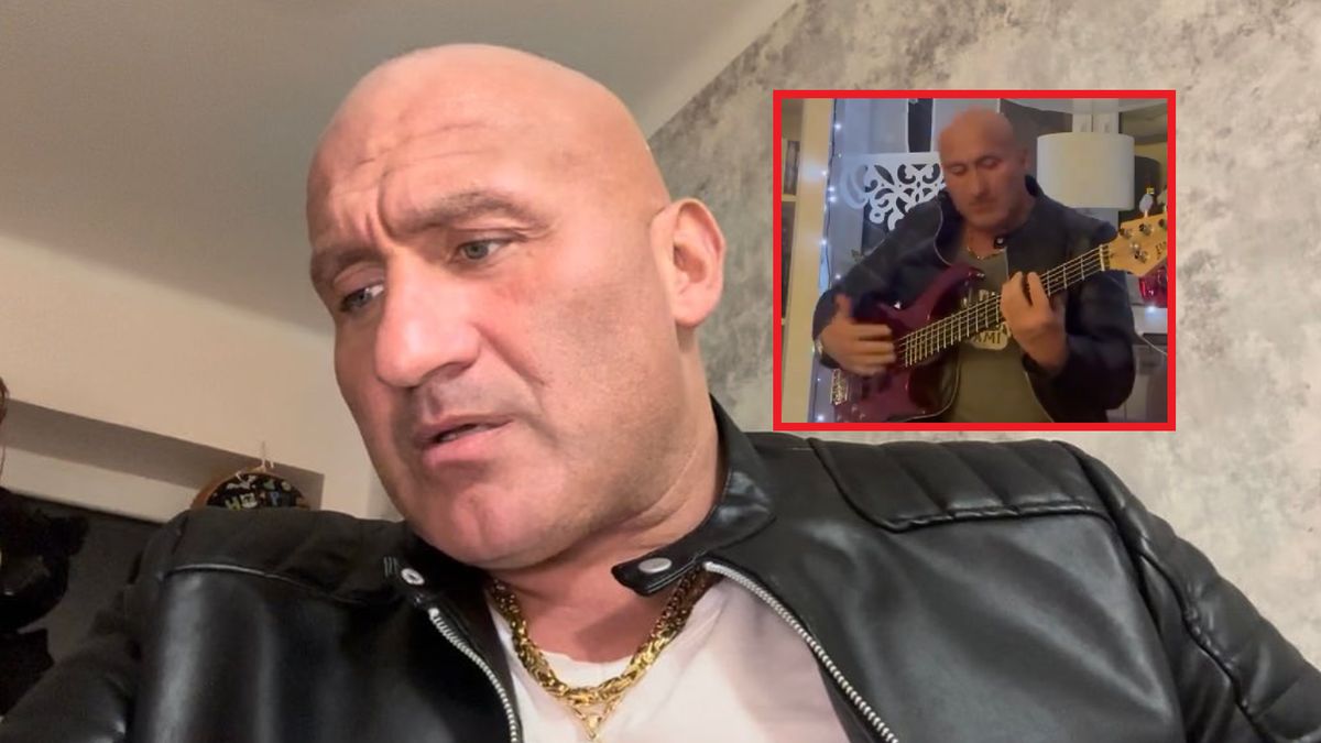 Na zdjęciu Marcin Najman