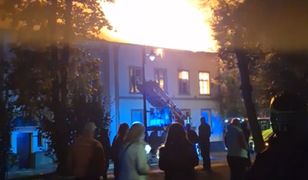 Pożar w Sulechowie. W budynku byli ludzie