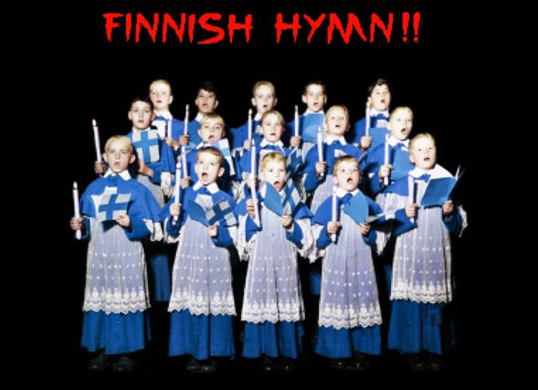 Bez komentarza - Finnish hymn!