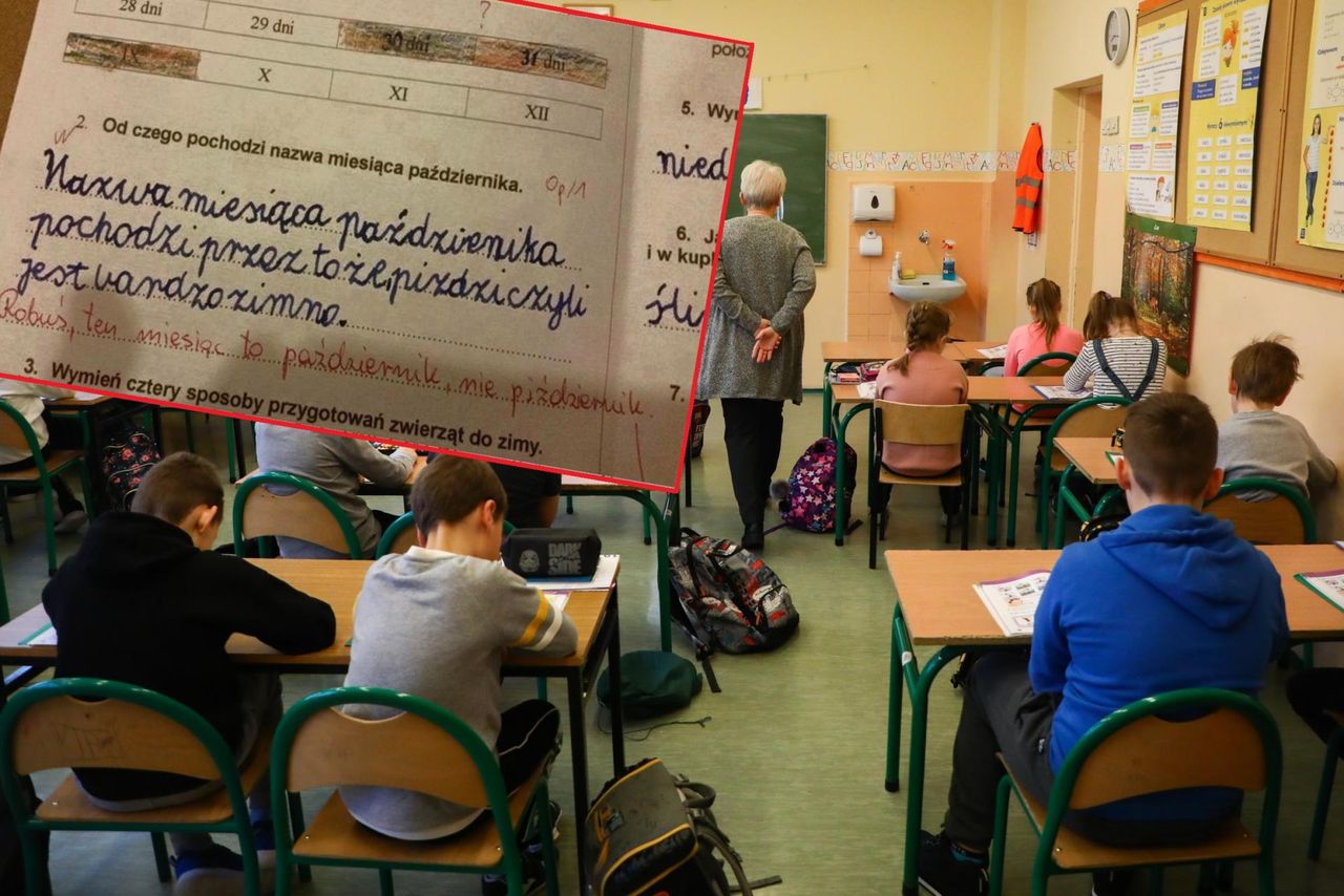 Opublikowała zadanie z podstawówki. Odpowiedź ucznia rozbroiła nauczycielkę