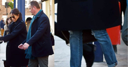 Ciężarna Meghan Markle w podartych jeansach i wysokich szpilkach podbija Londyn (FOTO)