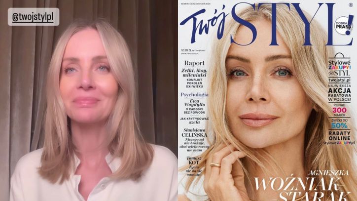 Agnieszka Woźniak-Starak OBURZONA swoją okładką "Twojego Stylu"