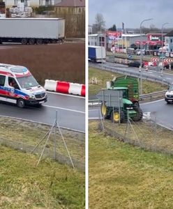 Ratownik medyczny komentuje blokady rolników. Pojawiło się nagranie