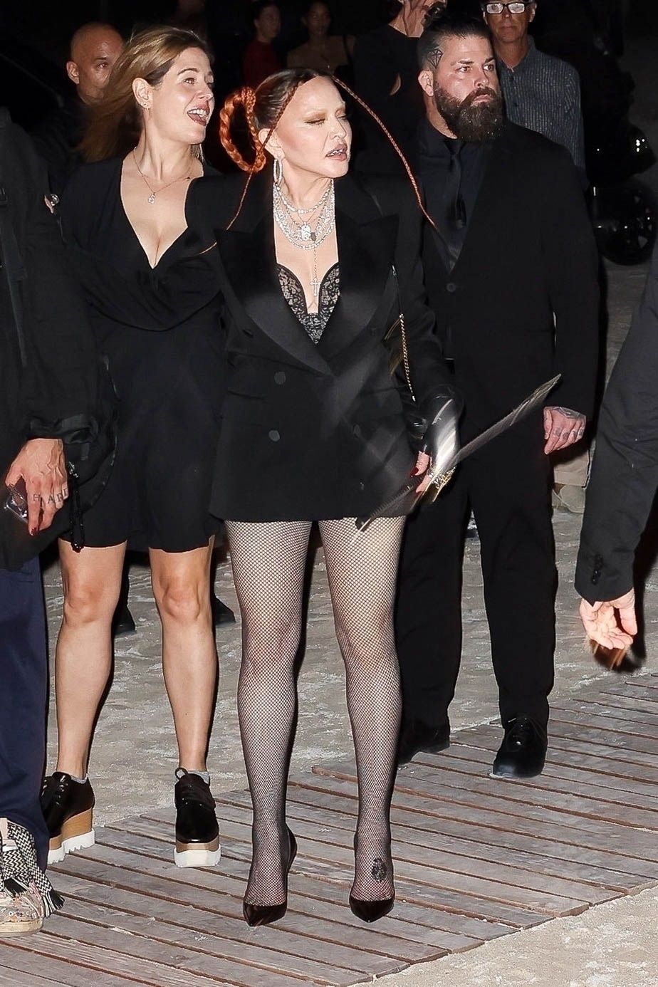 Madonna podbija nowojorskie kluby w skąpym wdzianku