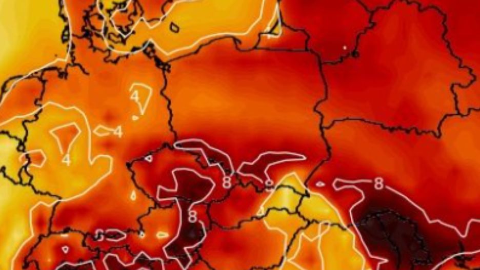 Wyjątkowo ciepły poniedziałek i wtorek