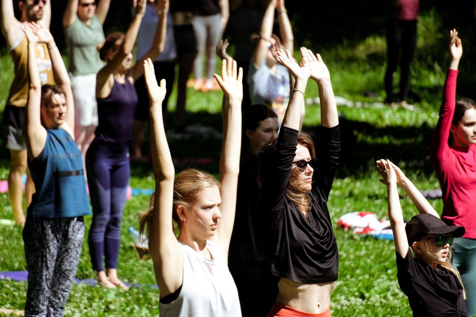 Joga w Ogrodach Branickich