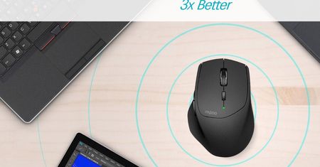 Rapoo MT550 - zwiększająca produktywność myszka z Multi-mode Wireless
