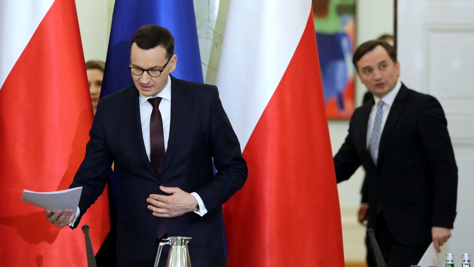 Mateusz Morawiecki i Zbigniew Ziobro