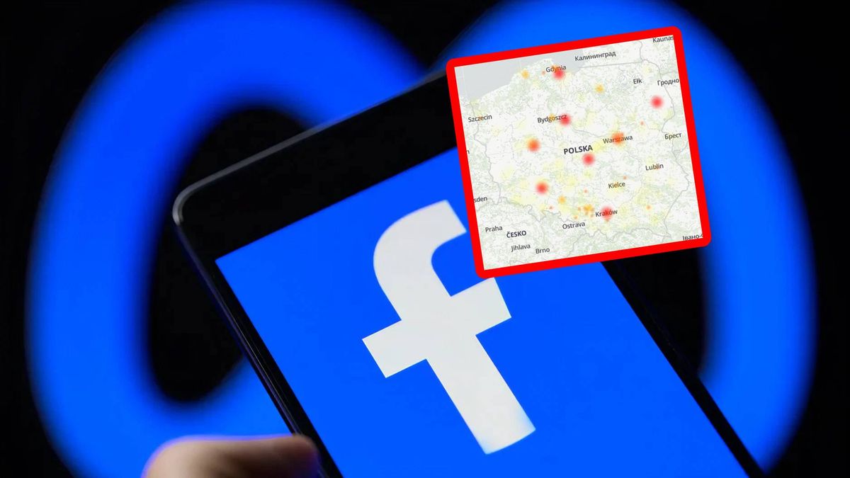 Awaria Facebooka