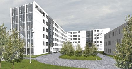 Tak ma wyglądać nowa siedziba Oddziału Prewencji Policji w Lublinie. Budynek będzie miał 5 pięter