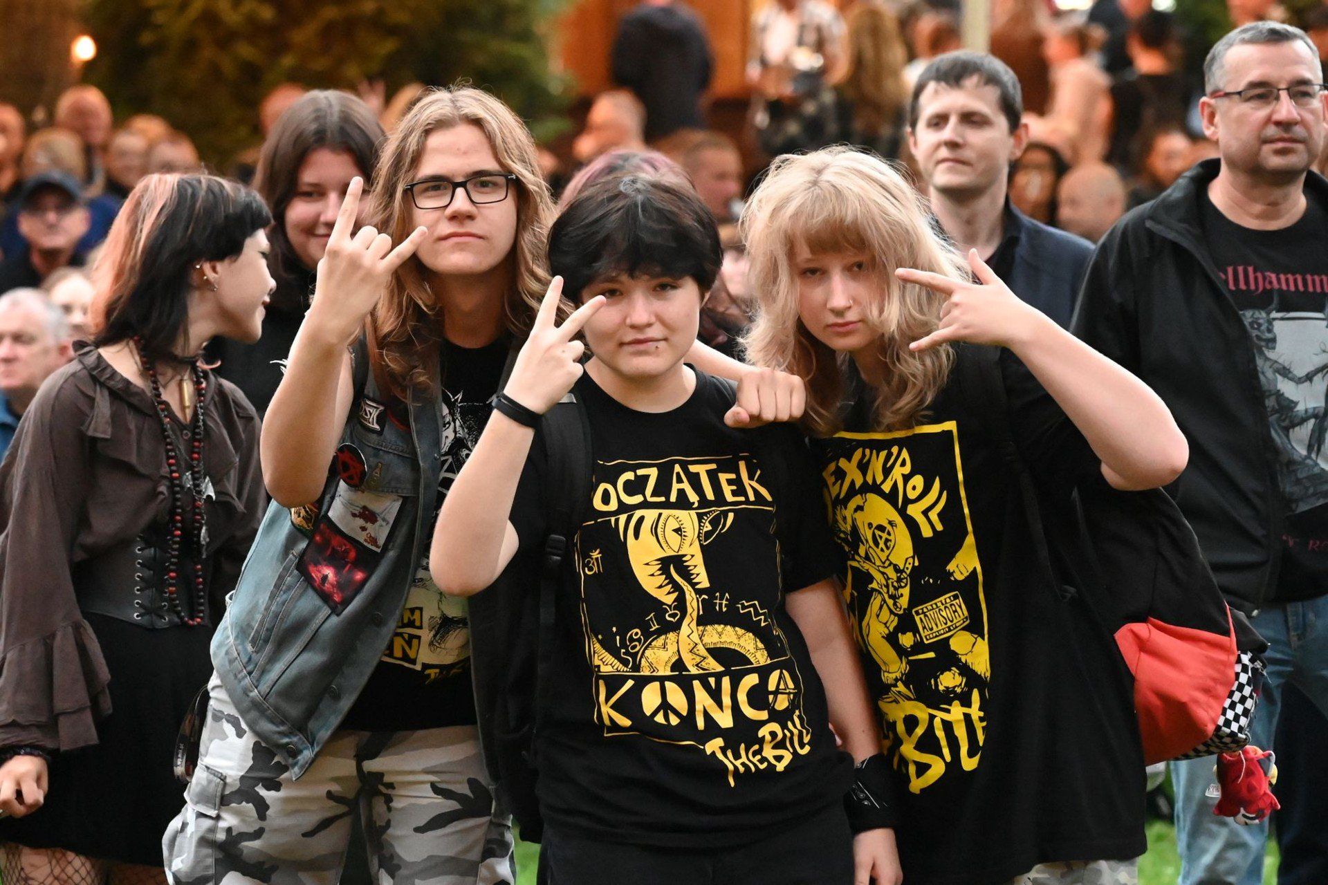 Koncert zespołu KSU w Kielcach przyciągnął wielu fanów. 