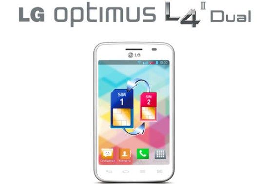 LG Optimus L4 II Dual smartfon