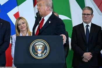 Trump o Meloni. "Piękna młoda kobieta".