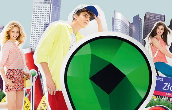 Uczestnicy „Top Model” reklamują Złote Tarasy „w sercu  modnej Warszawy”