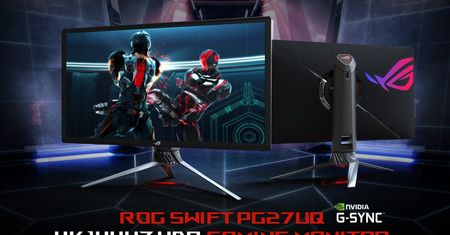 ASUS też przesuwa premierę swojego monitora G-Sync HDR