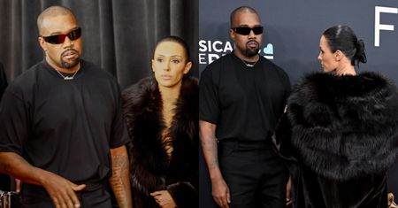 Wiadomo, co Kanye West mówił do Bianci Censori, gdy ta rozbierała się na czerwonym dywanie