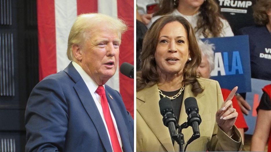 Donald Trump i Kamala Harris