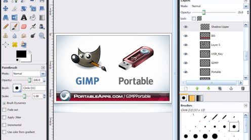 GIMP 2.6.1 w wersji przenośnej 1