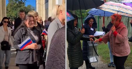 Cyrk podczas referendum. Tak "zachęcają" do głosowania