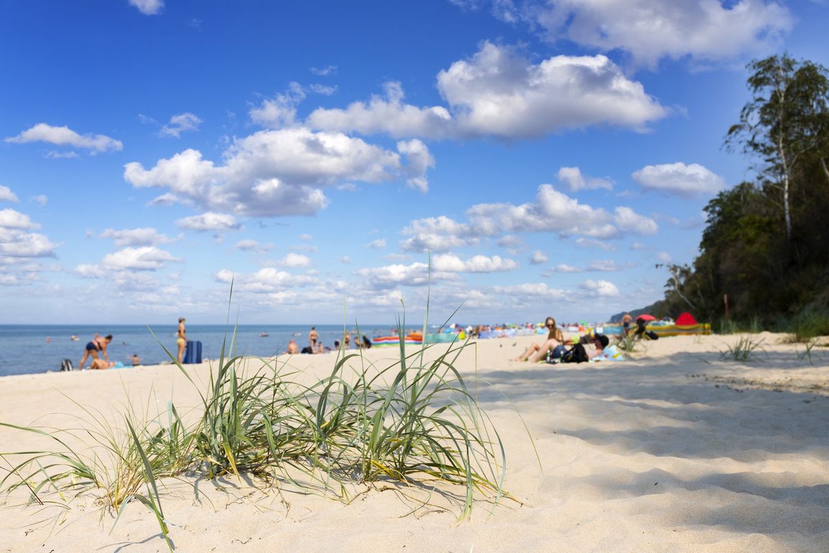 Plaża w miejscowości Pobierowo