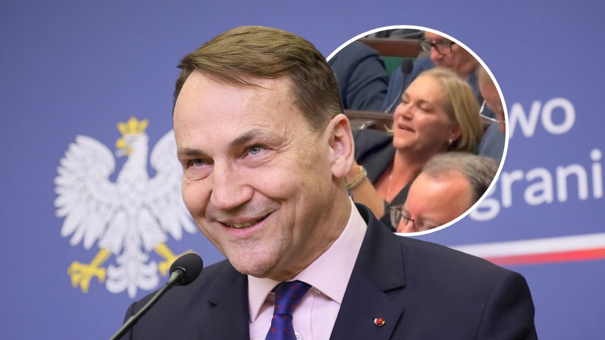 Radosław Sikorski komentuje zachowanie posłanki PiS