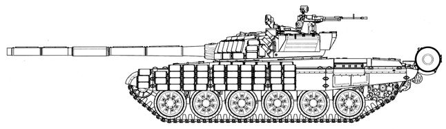 Czołg T-72 (z pancerzem reaktywnym)