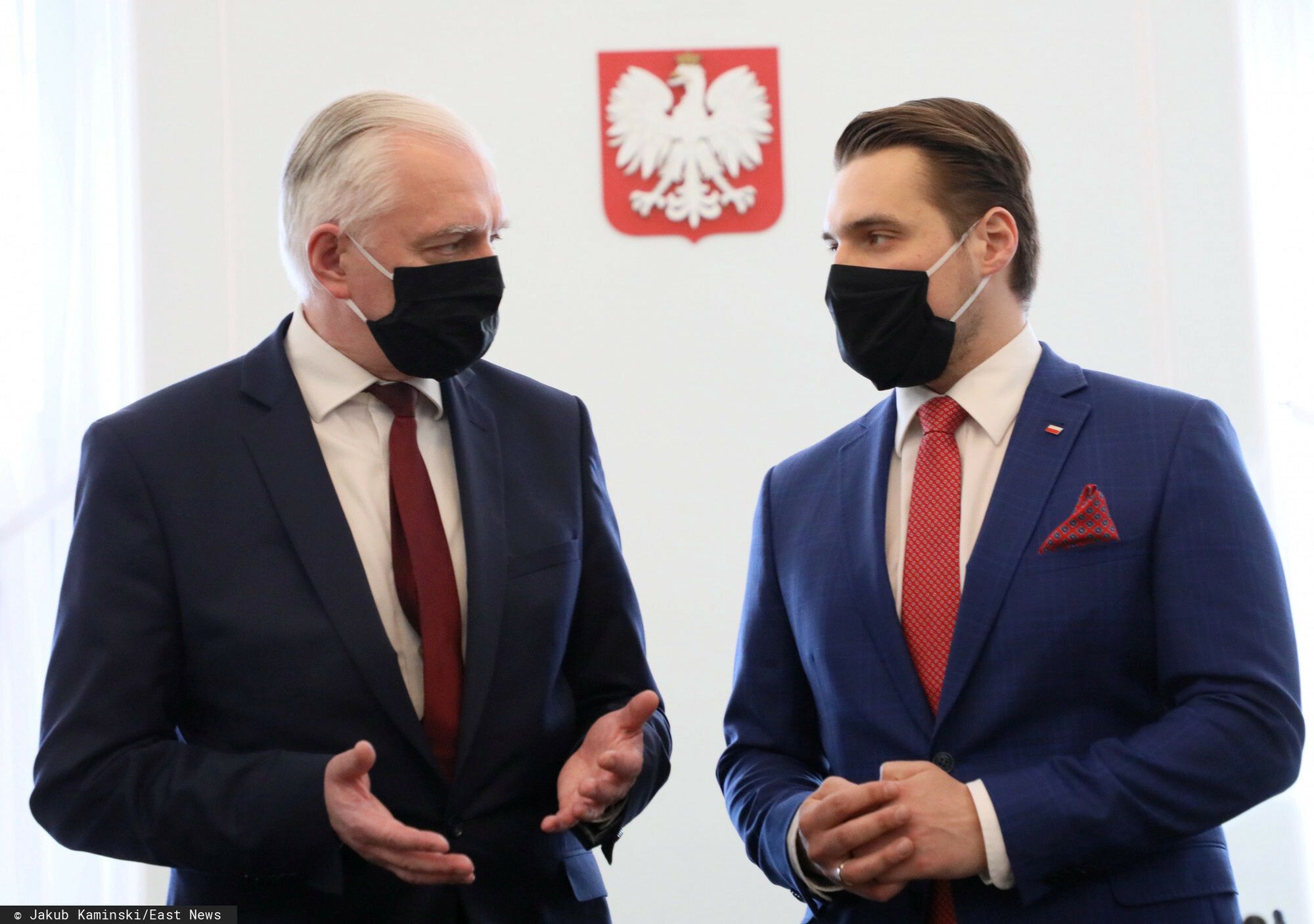 Michał Wypij (z prawej) pospieszył się z obietnicami? Resort Gowina o jego zapowiedziach nic nie wie 