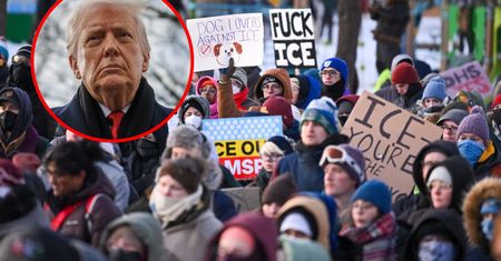 "Car od granicy" wysłany do Minnesoty. Trump reaguje na protesty