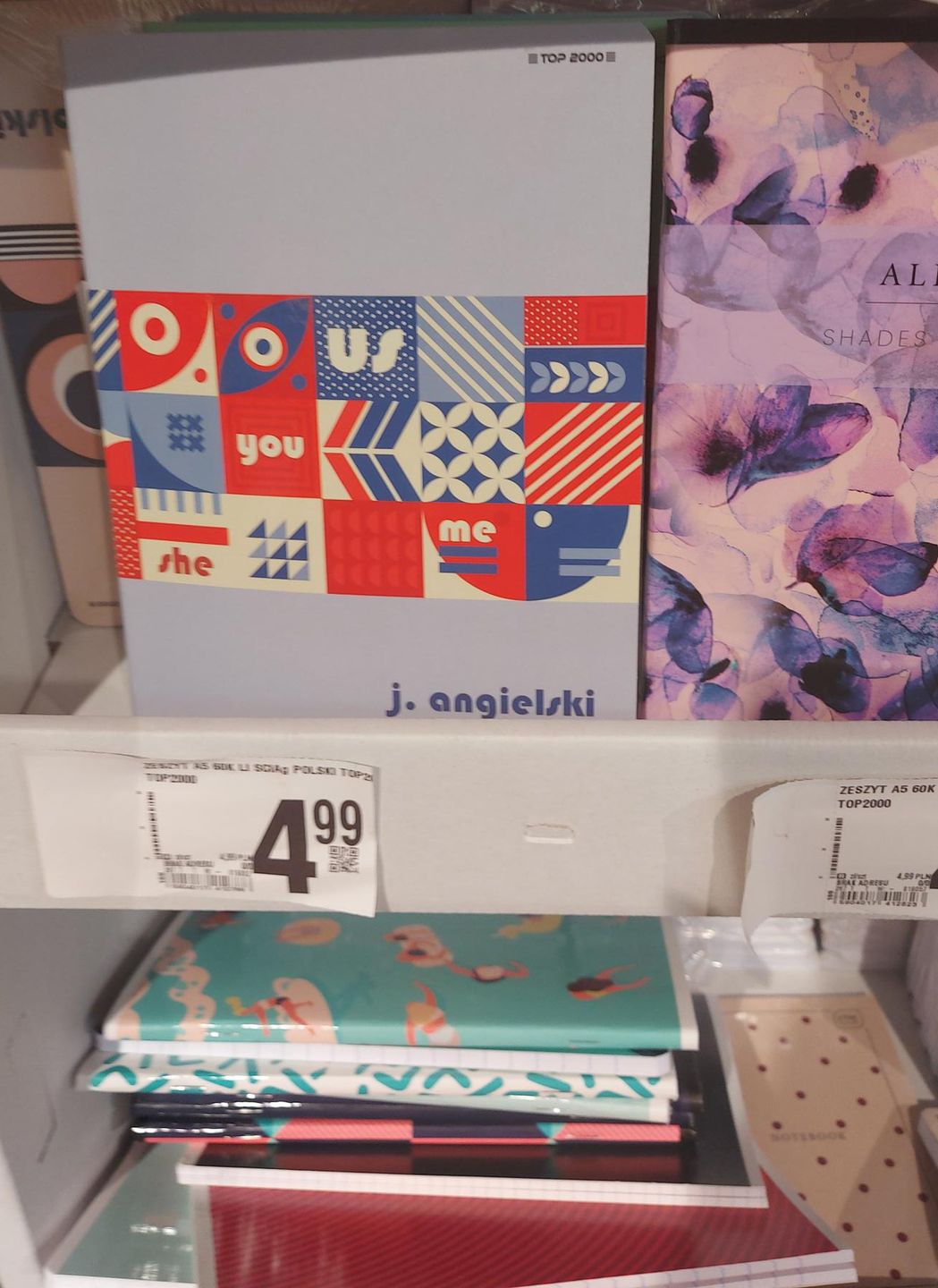 Kupiliśmy 4 takie zeszyty.